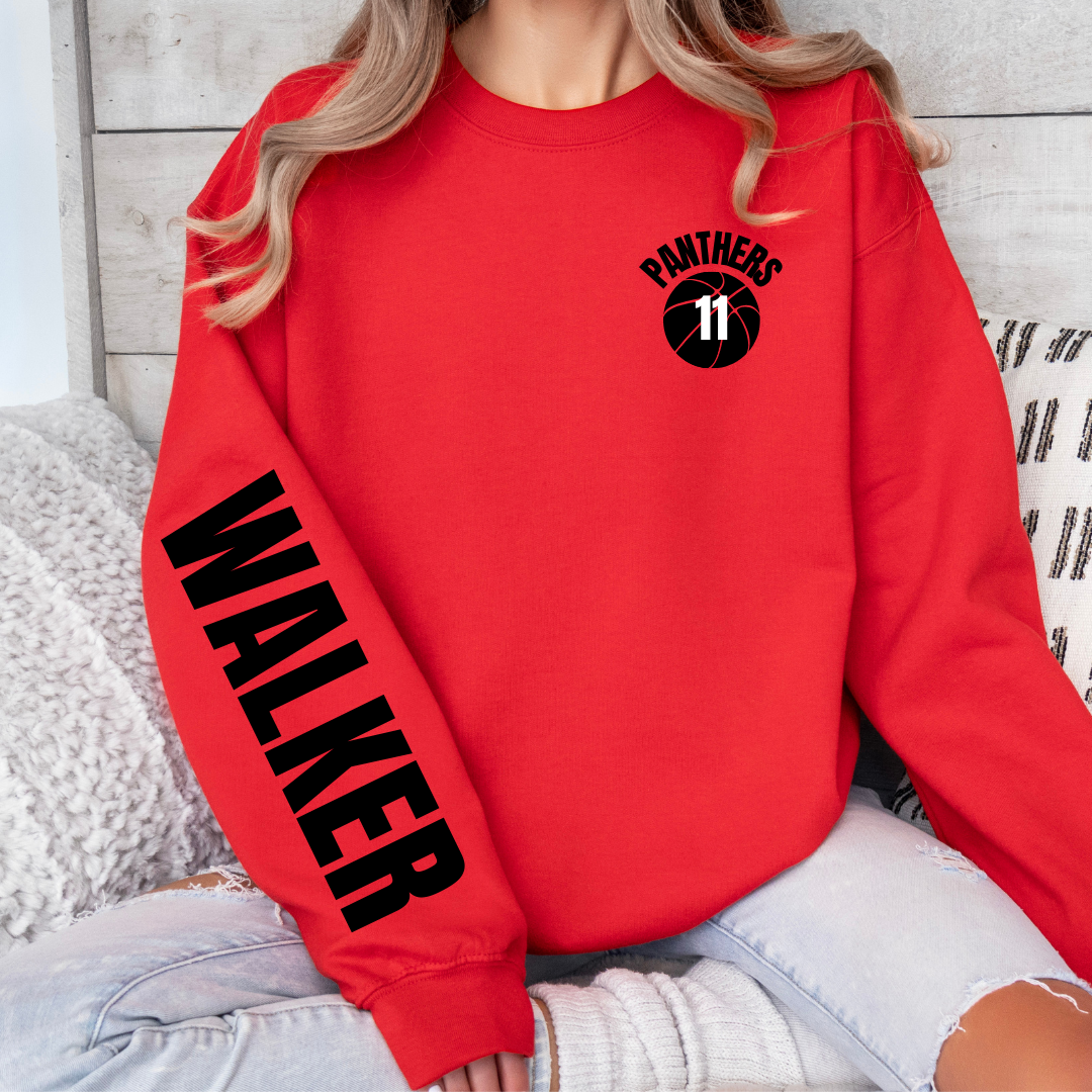 CUSTOM SPORT PLAYER SWEATSHIRT + SLEEVE