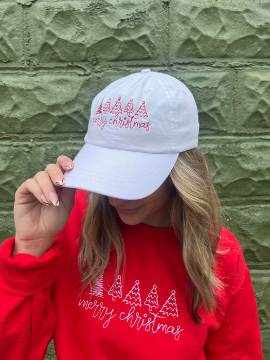 Merry Christmas Embroidered Hat