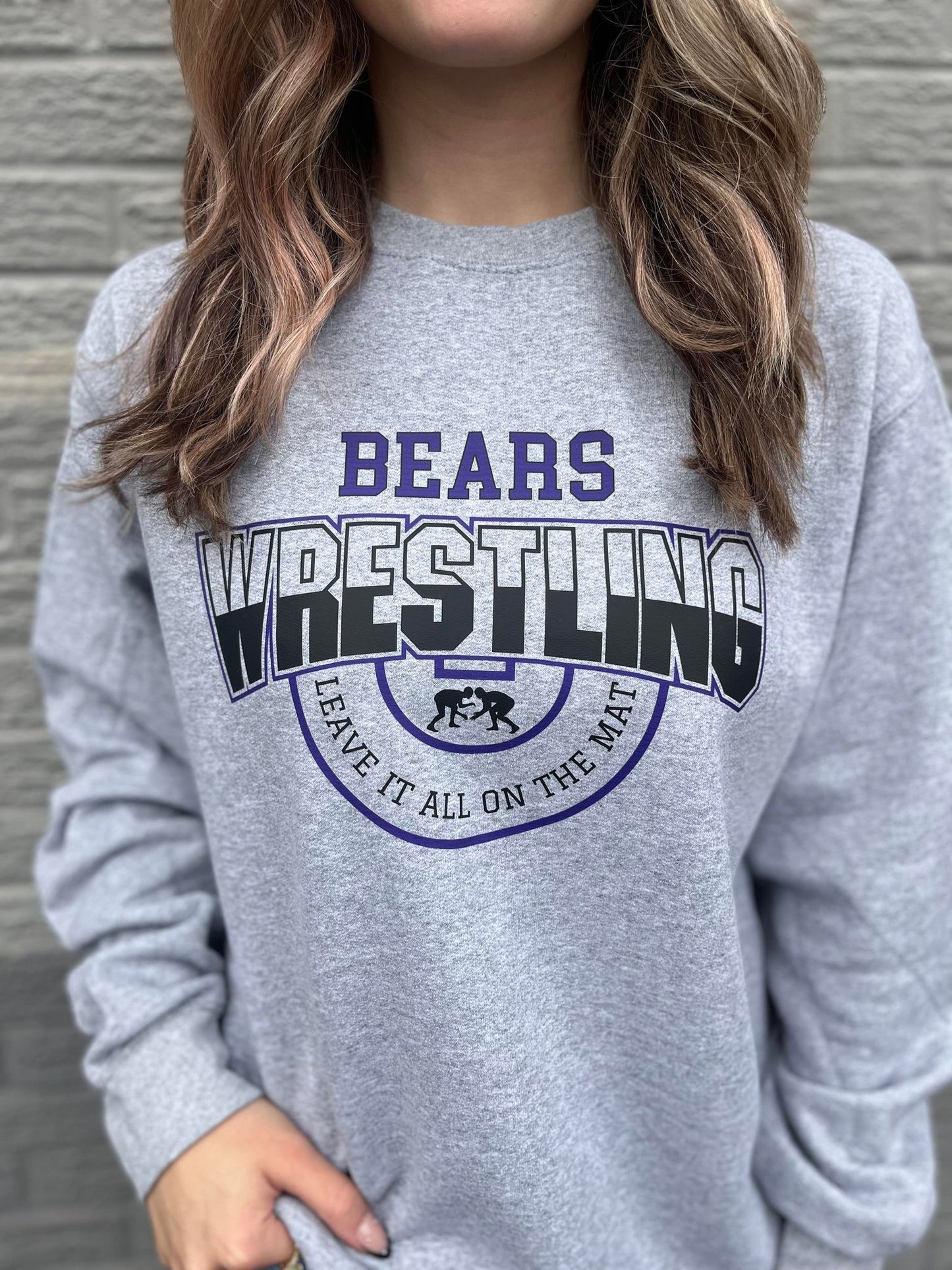 Custom Wrestling Mascot Sweatshirt