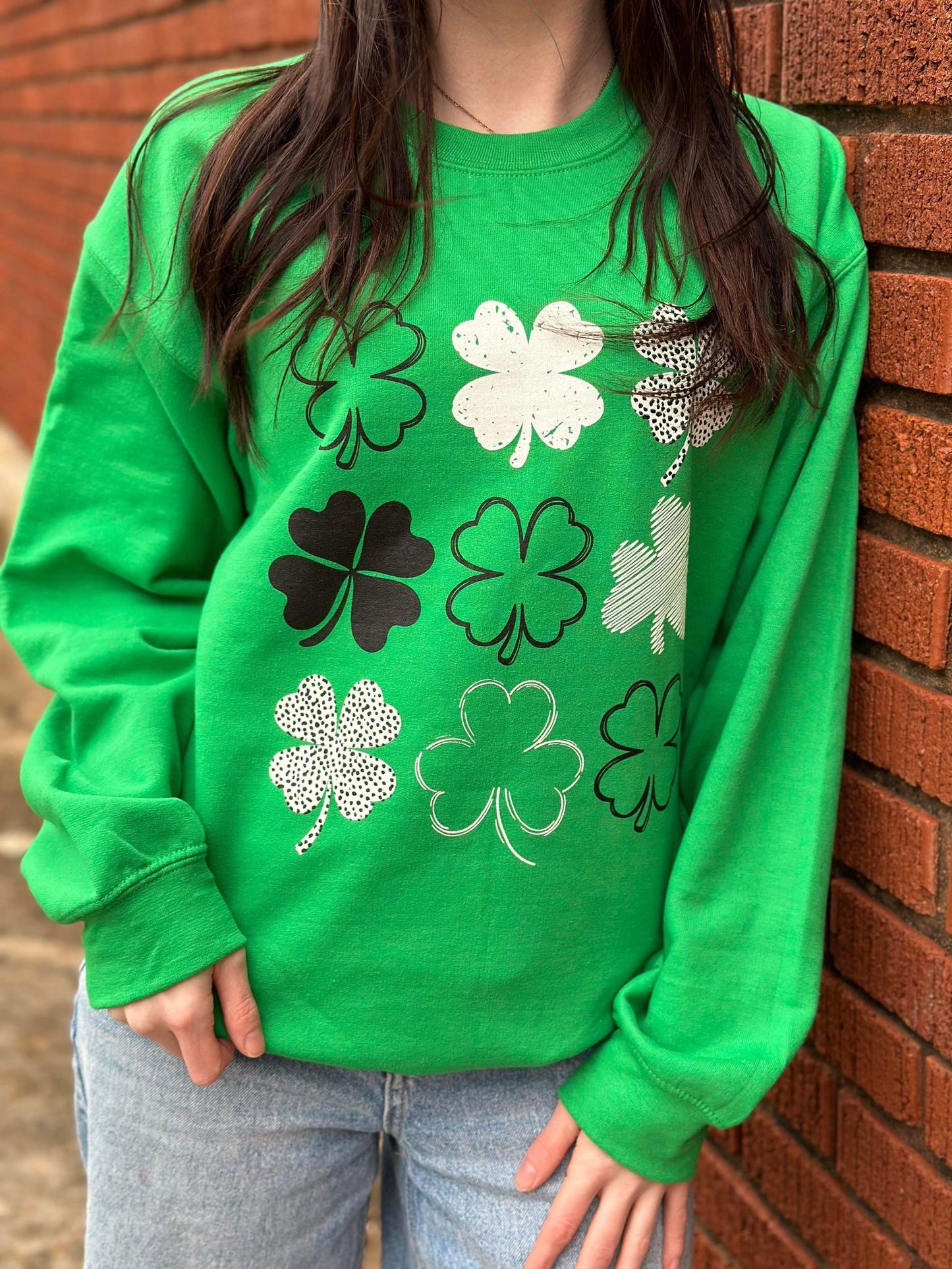 Multi Clover Sweatshirt