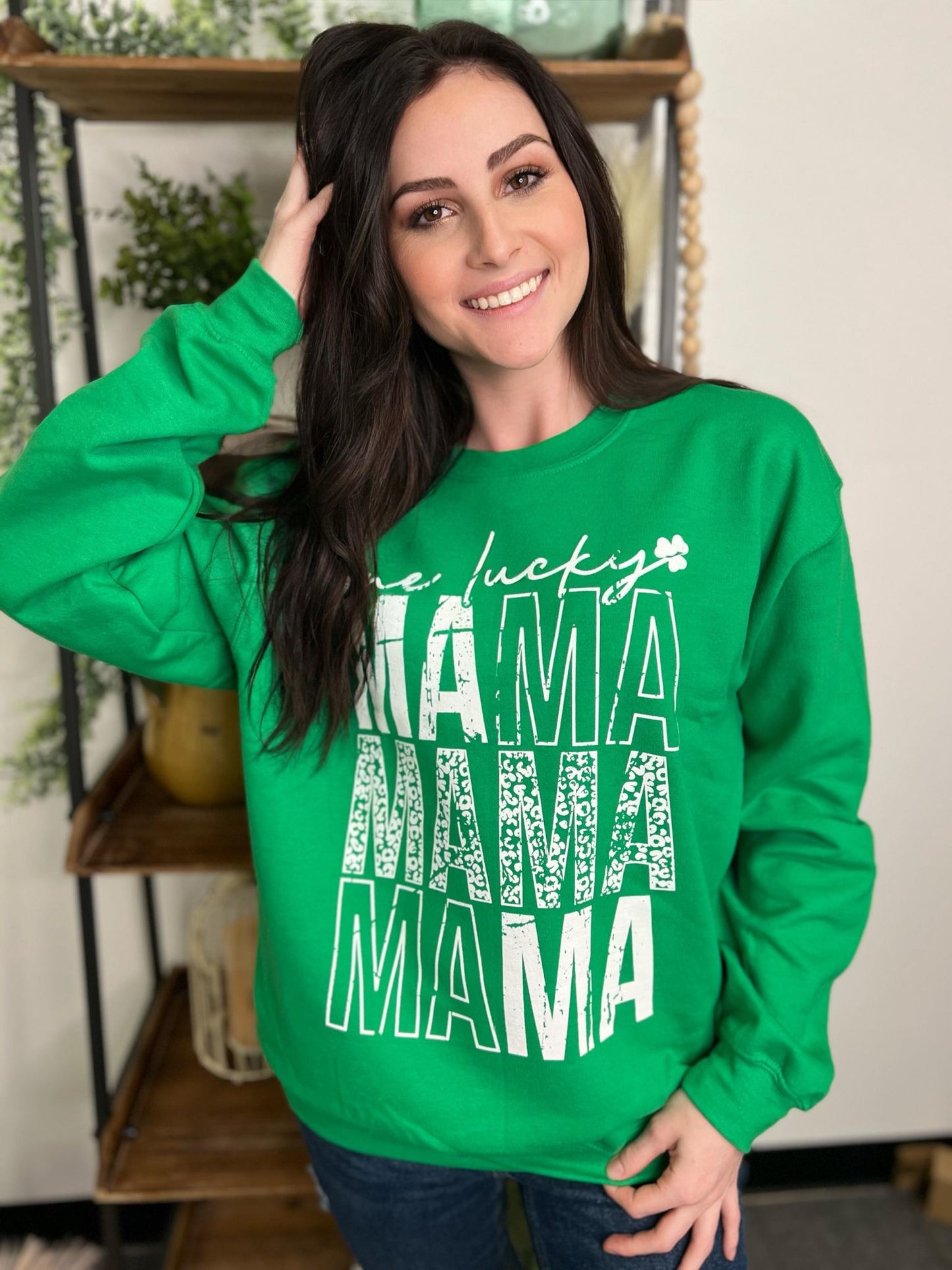 One Lucky Mama Sweatshirt