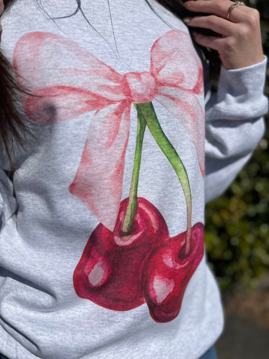 Cherry Coquette Sweatshirt