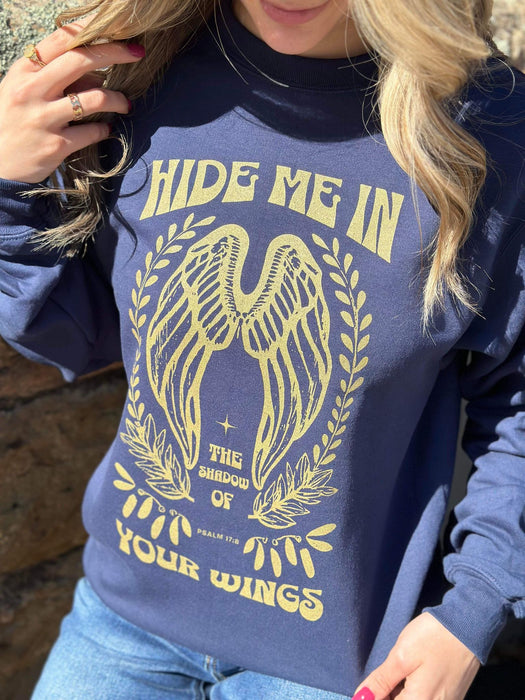 Hide Me In The Shadow Of Your Wings Sweatshirt