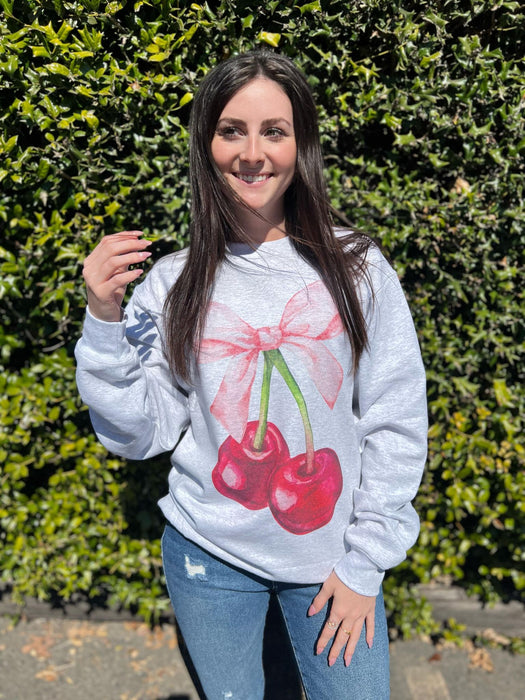 Cherry Coquette Sweatshirt