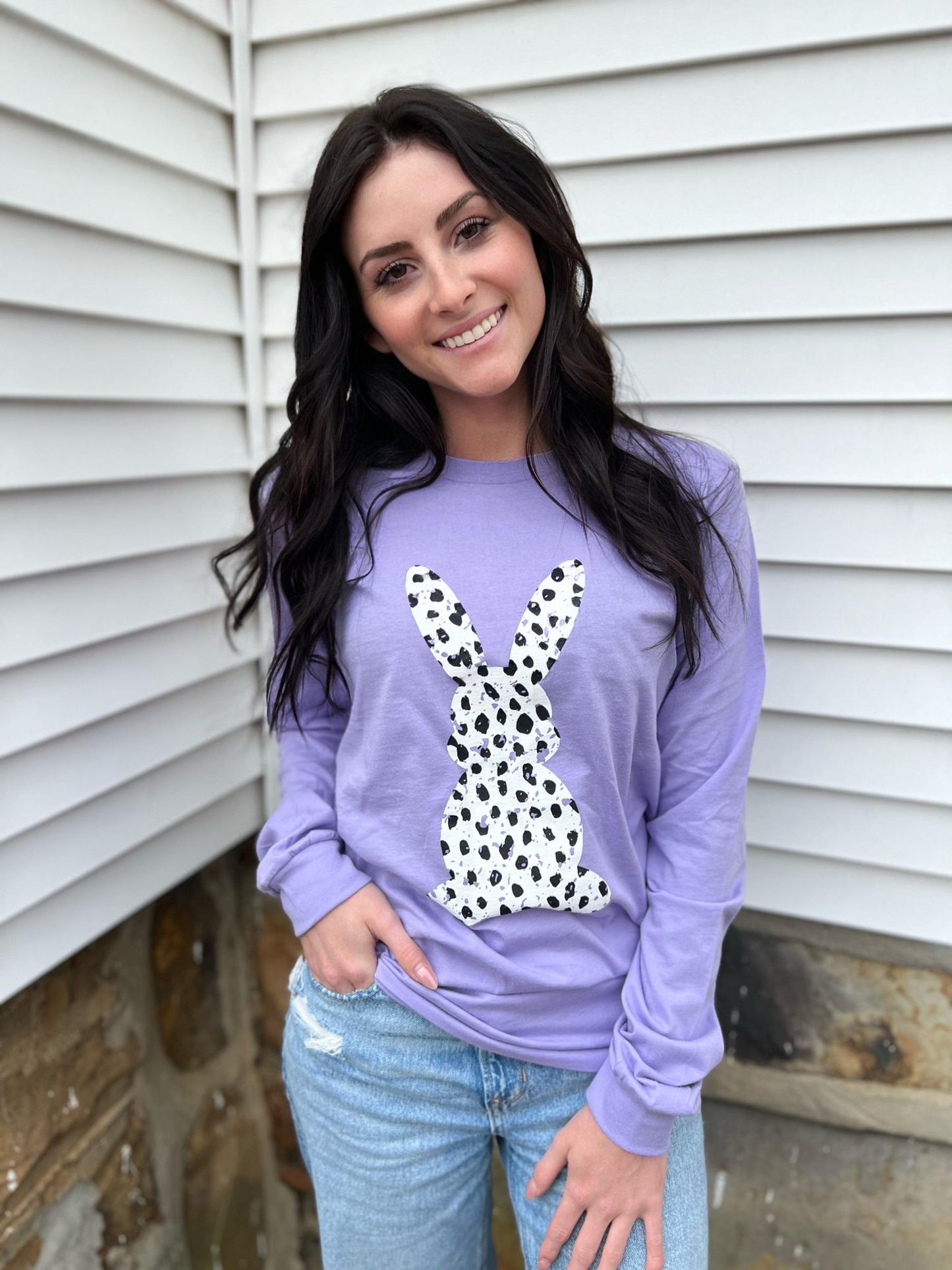 Dalmatian Bunny Long Sleeve