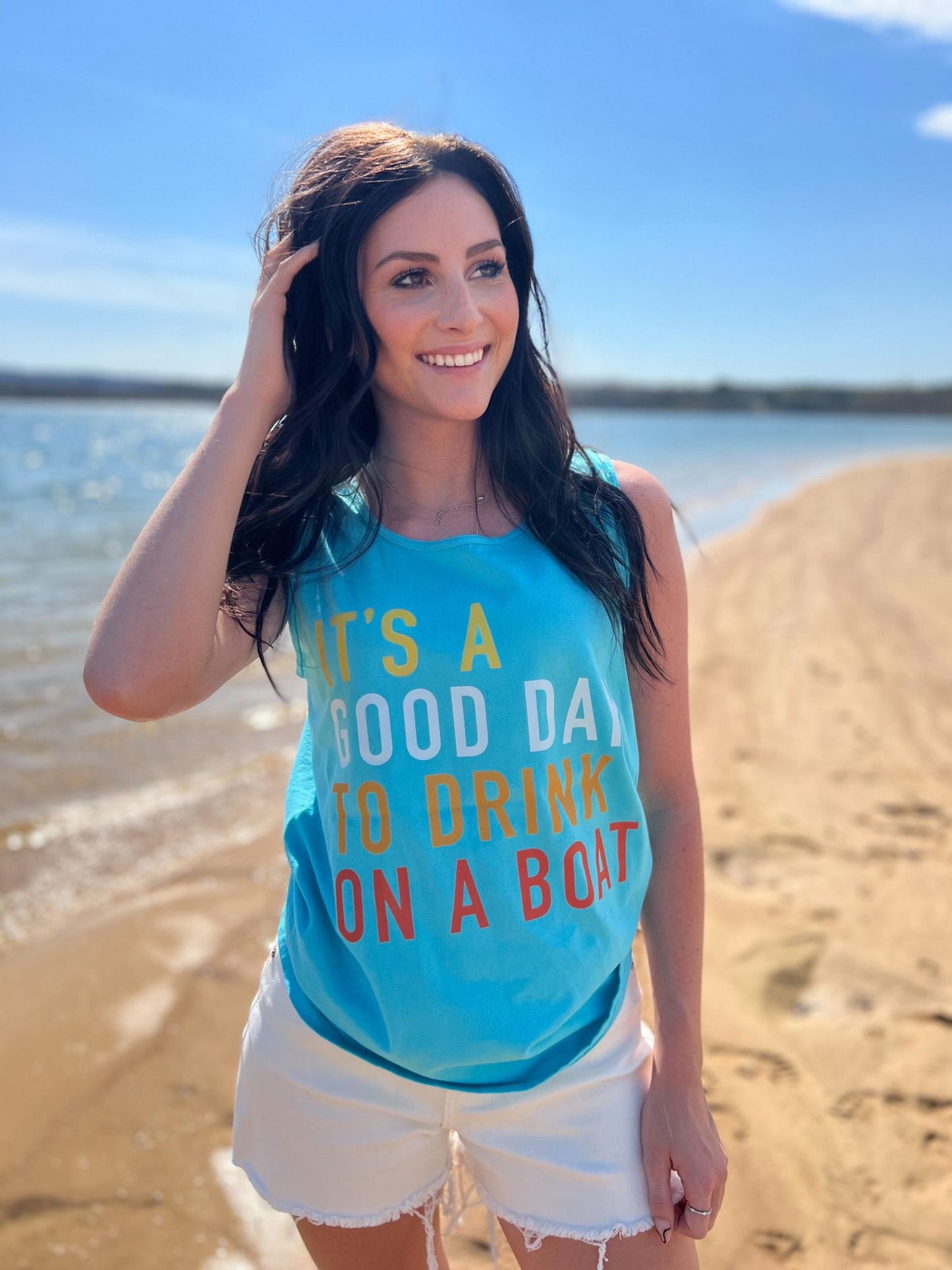 It's A Good Day To Drink On A Boat Tank Top