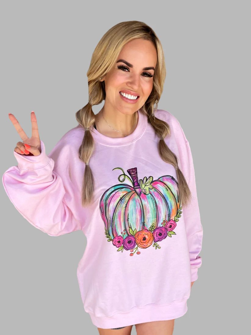 Bright Pumpkin Crewneck