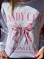 Candy Cane Christmas Club Sweatshirt