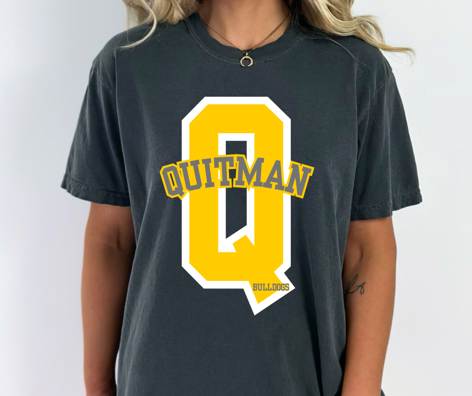 SIMPLE SCHOOL NAME TEE