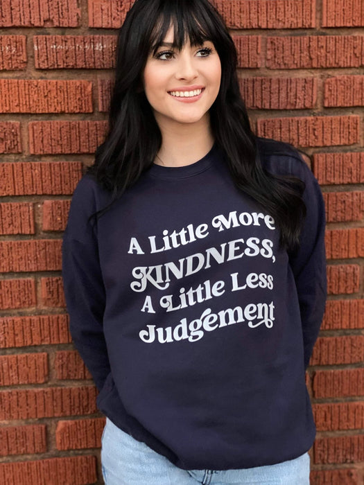 A Little More Kindness Sweatshirt-ask apparel wholesale
