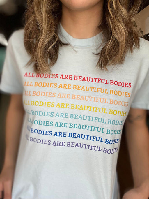 All Bodies Are Beautiful Tee-ask apparel wholesale