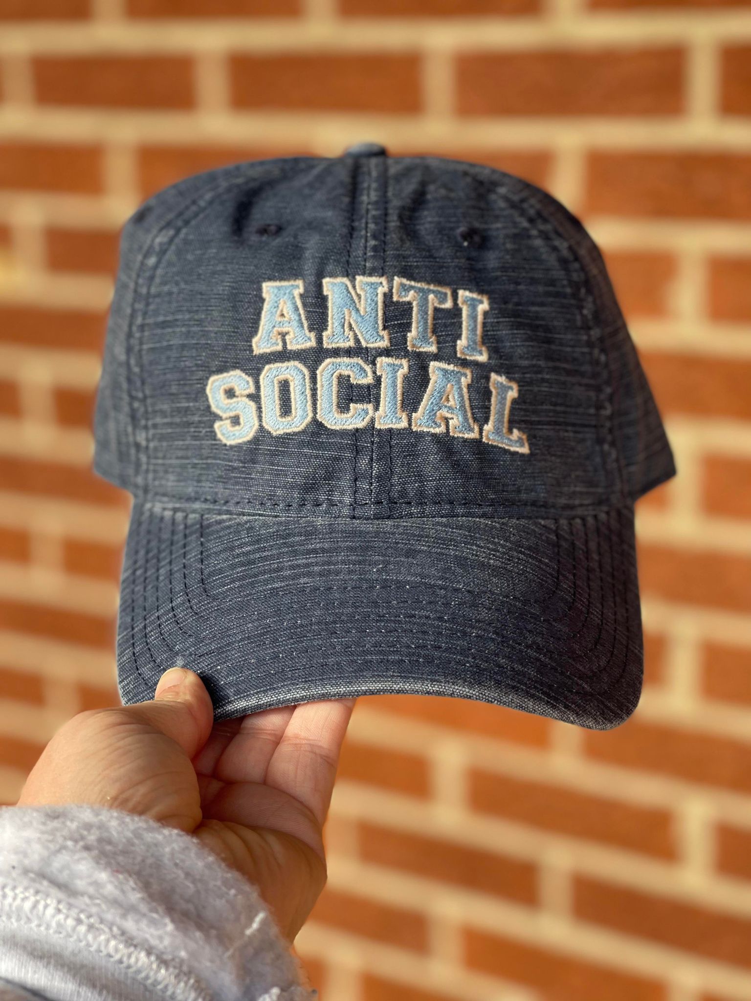 Anti Social Hat-ask apparel wholesale