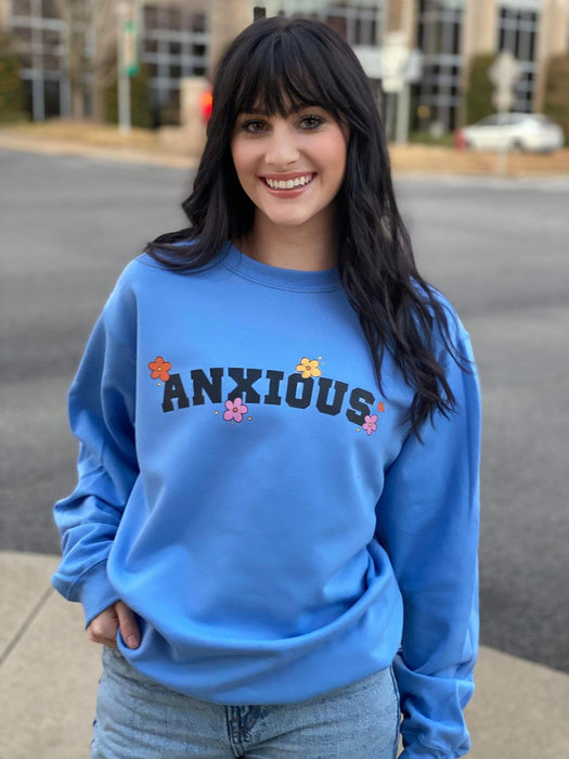 Anxious Sweatshirt-ask apparel wholesale