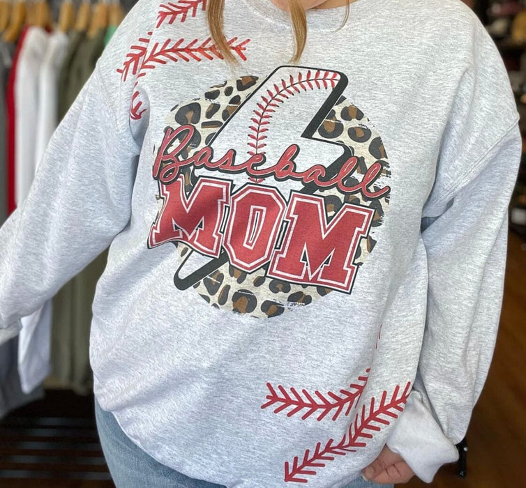 Baseball Mom Sweatshirt ask apparel wholesale 