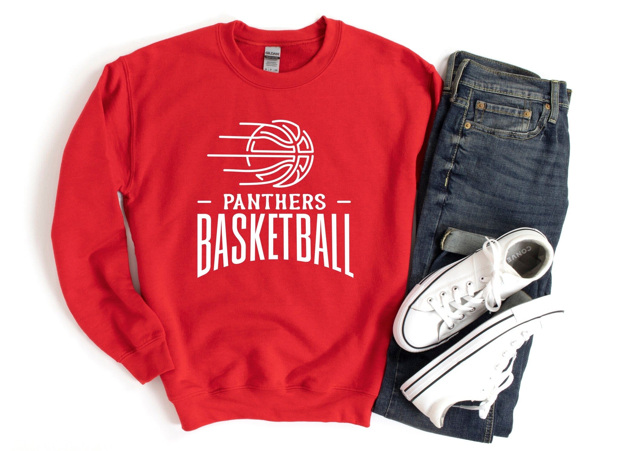 Basketball Arch Sweatshirt-ask apparel wholesale