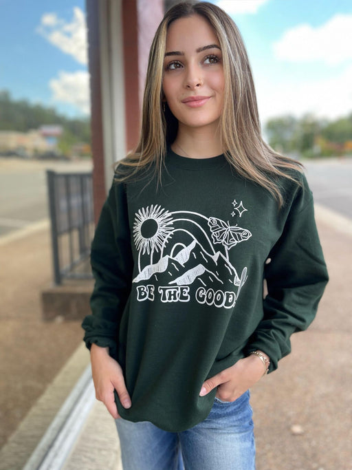 Be the Good-Sweatshirt-ask apparel wholesale