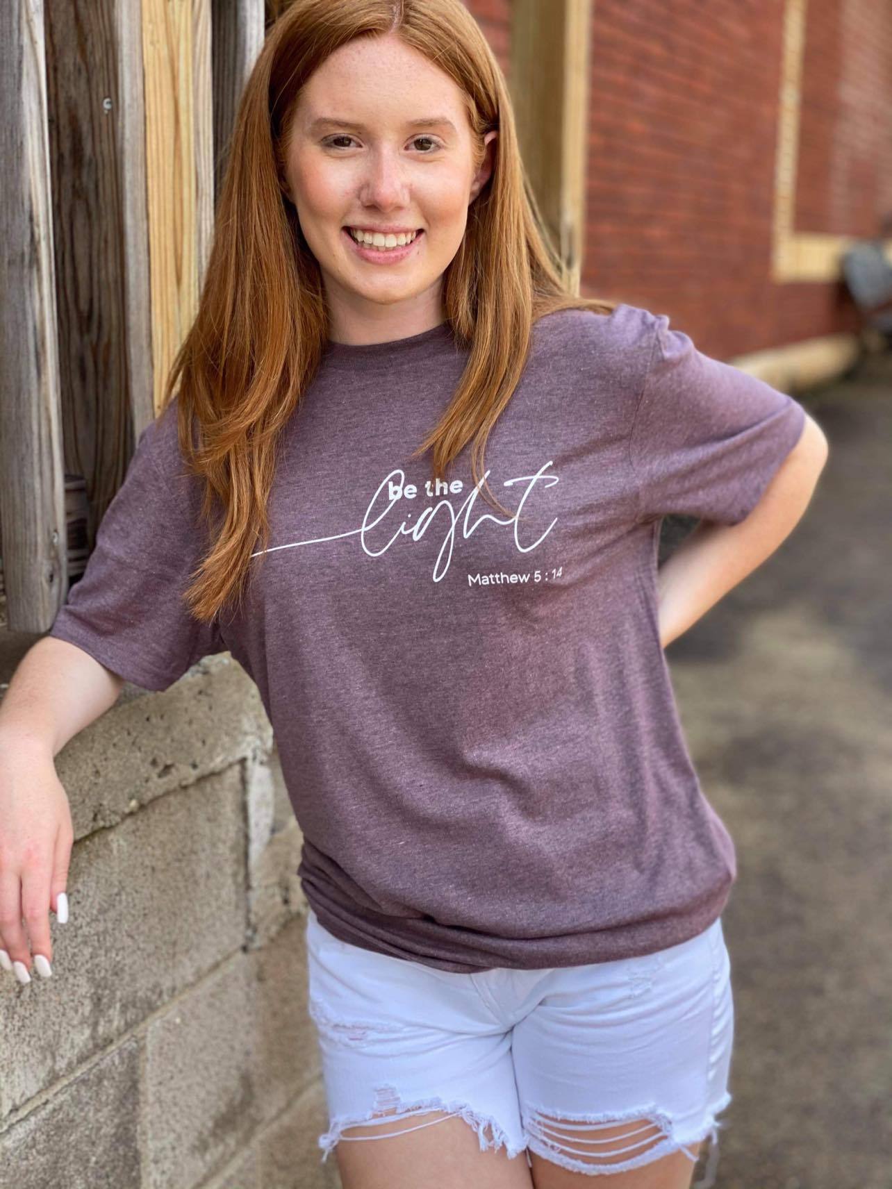 Be The Light Tee-ask apparel wholesale