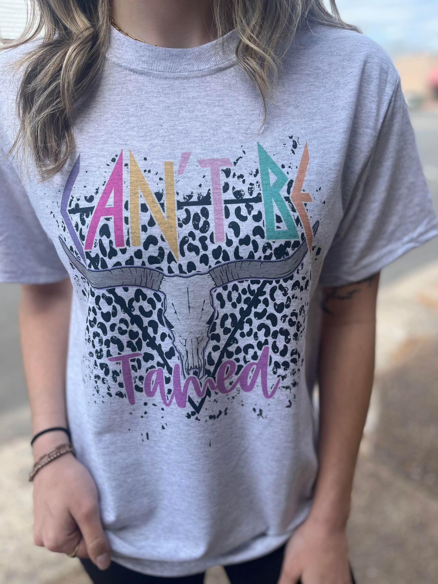 Can't Be Tamed Tee ask apparel wholesale 
