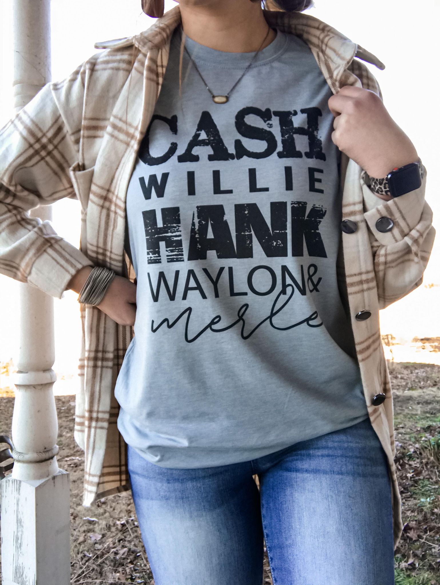 Cash and The Boys Tee-ask apparel wholesale