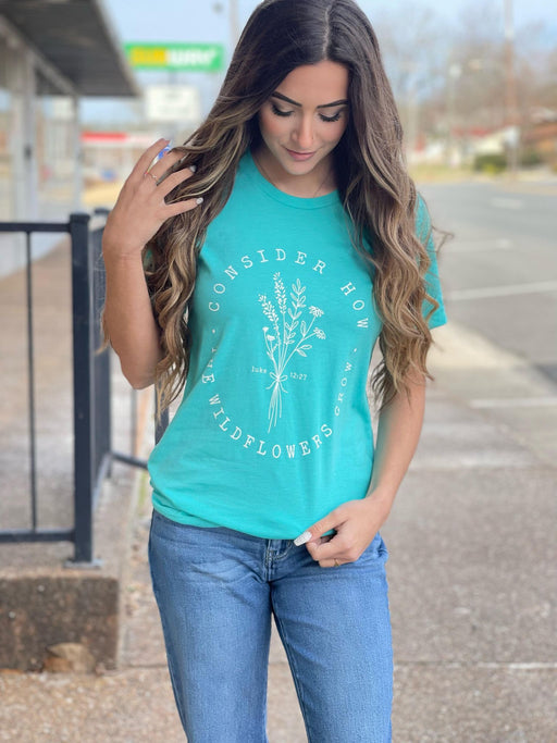 Consider How the Wildflowers Grow-ask apparel wholesale