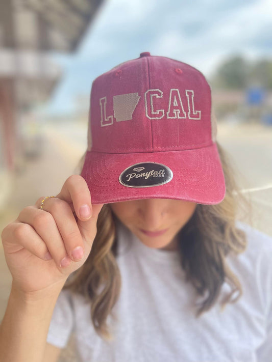 Custom Local State Hat-ask apparel wholesale