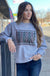 Custom Textured State Sweatshirt-ask apparel wholesale