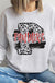 Dalmatian Print Mascot Sweatshirt-ask apparel wholesale