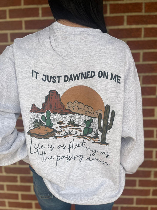 Dawns Sweatshirt ask apparel wholesale 
