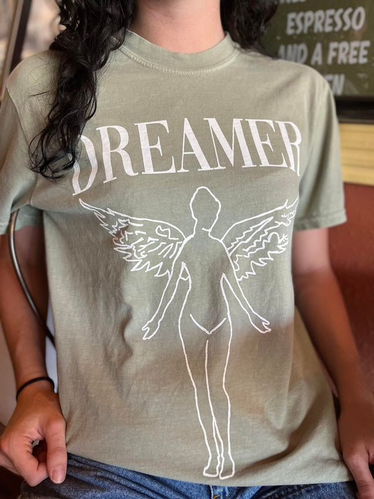 Dreamer Angel Tee-ask apparel wholesale