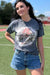 Football Mom Leopard Bleach Tee ask apparel wholesale 