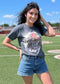 Football Mom Leopard Bleach Tee ask apparel wholesale 