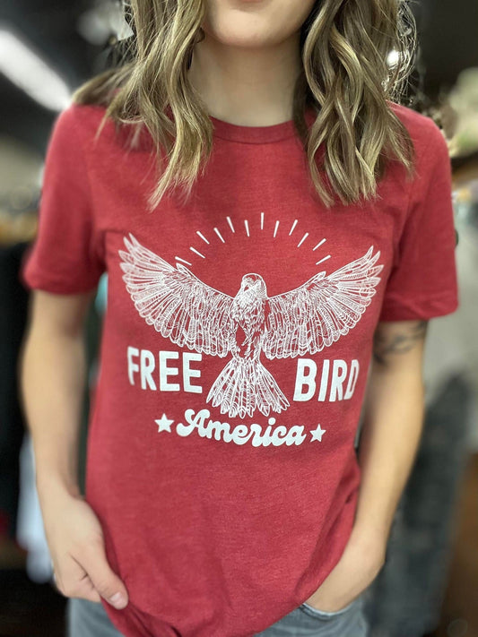 Free Bird Tee-ask apparel wholesale