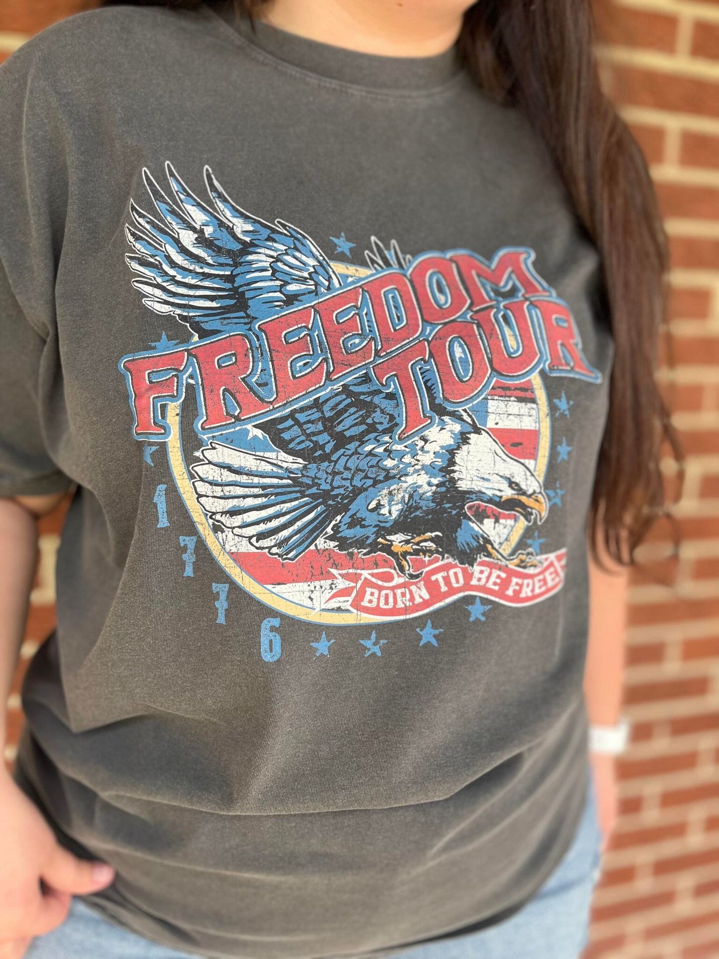 Freedom Tour Tee ask apparel wholesale 