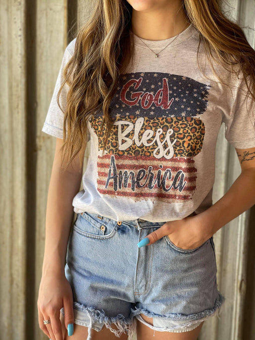 God Bless America Tee-ask apparel wholesale