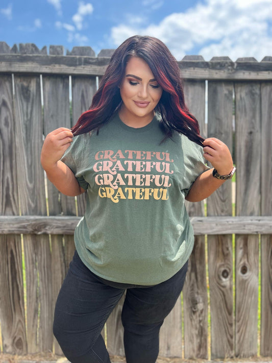 Grateful Repeat Tee-ask apparel wholesale