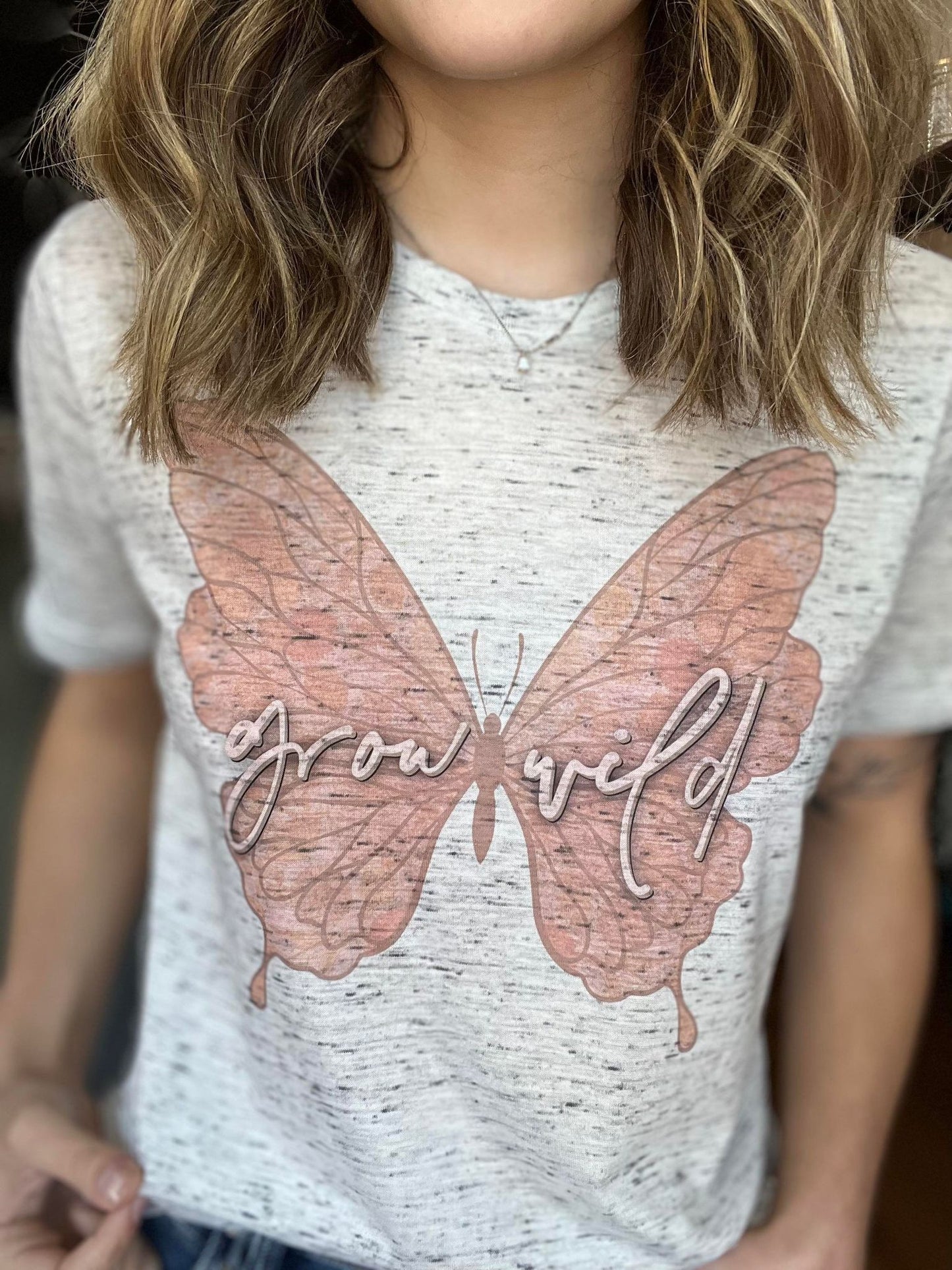 Grow Wild Tee-ask apparel wholesale