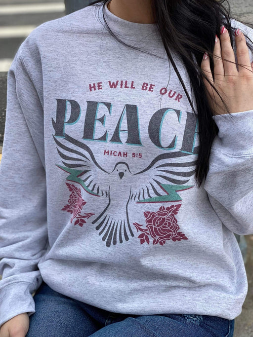 He Will Be Our Peace ask apparel wholesale 