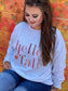 Hello Fall Sweatshirt-ask apparel wholesale