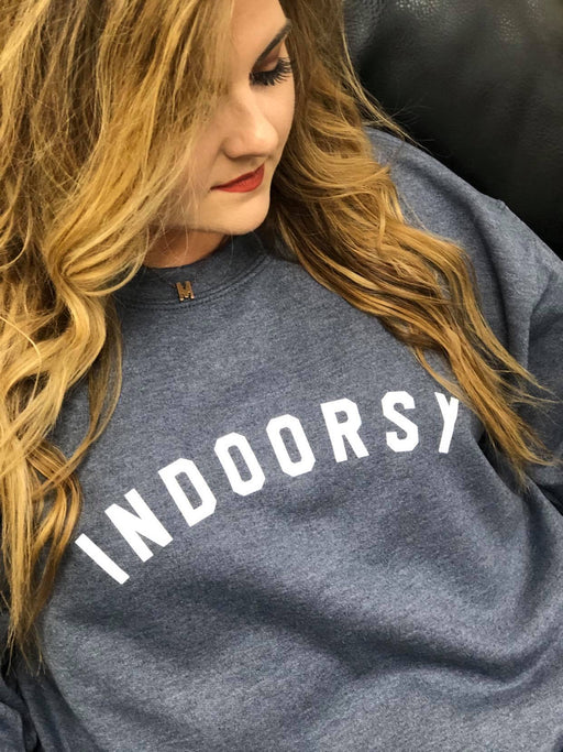 Indoorsy Sweatshirt-ask apparel wholesale