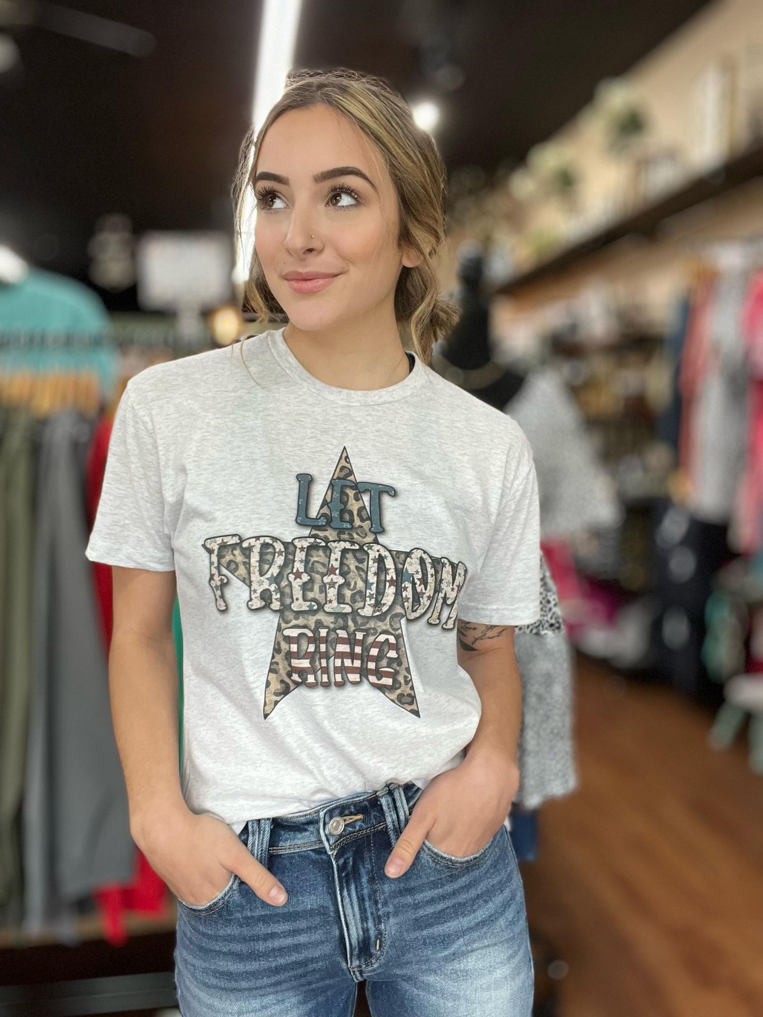 Let Freedom Ring Tee-ask apparel wholesale