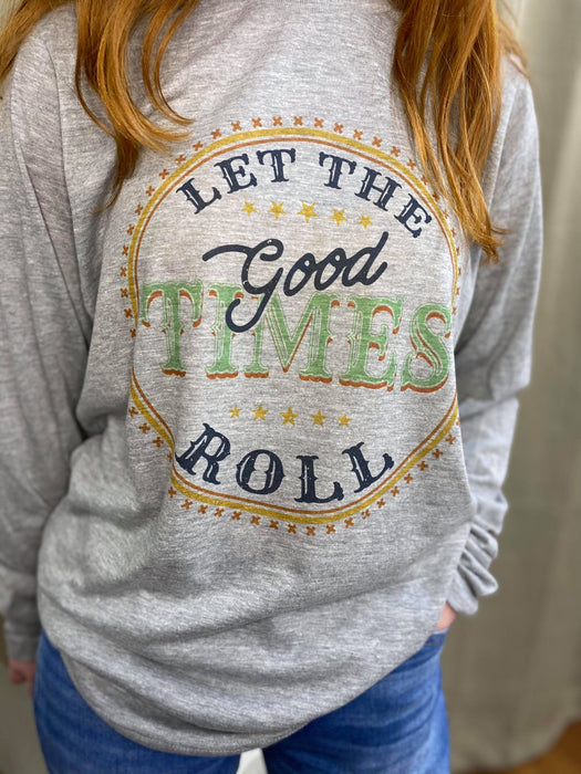 Let The Good Times Roll Long Sleeve-ask apparel wholesale