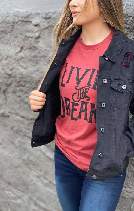 Livin' The Dream Tee-ask apparel wholesale