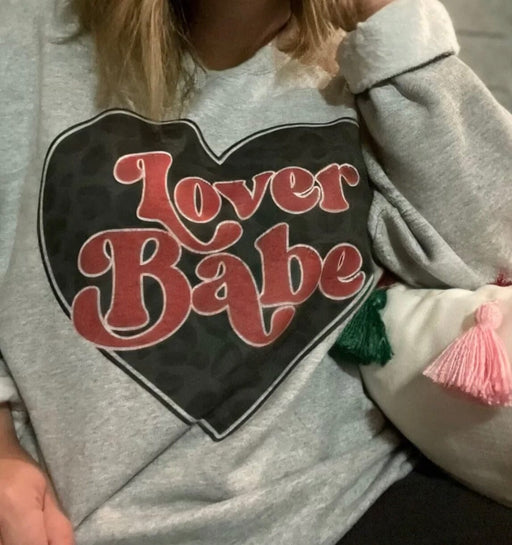 Lover Babe Sweatshirt ask apparel wholesale 