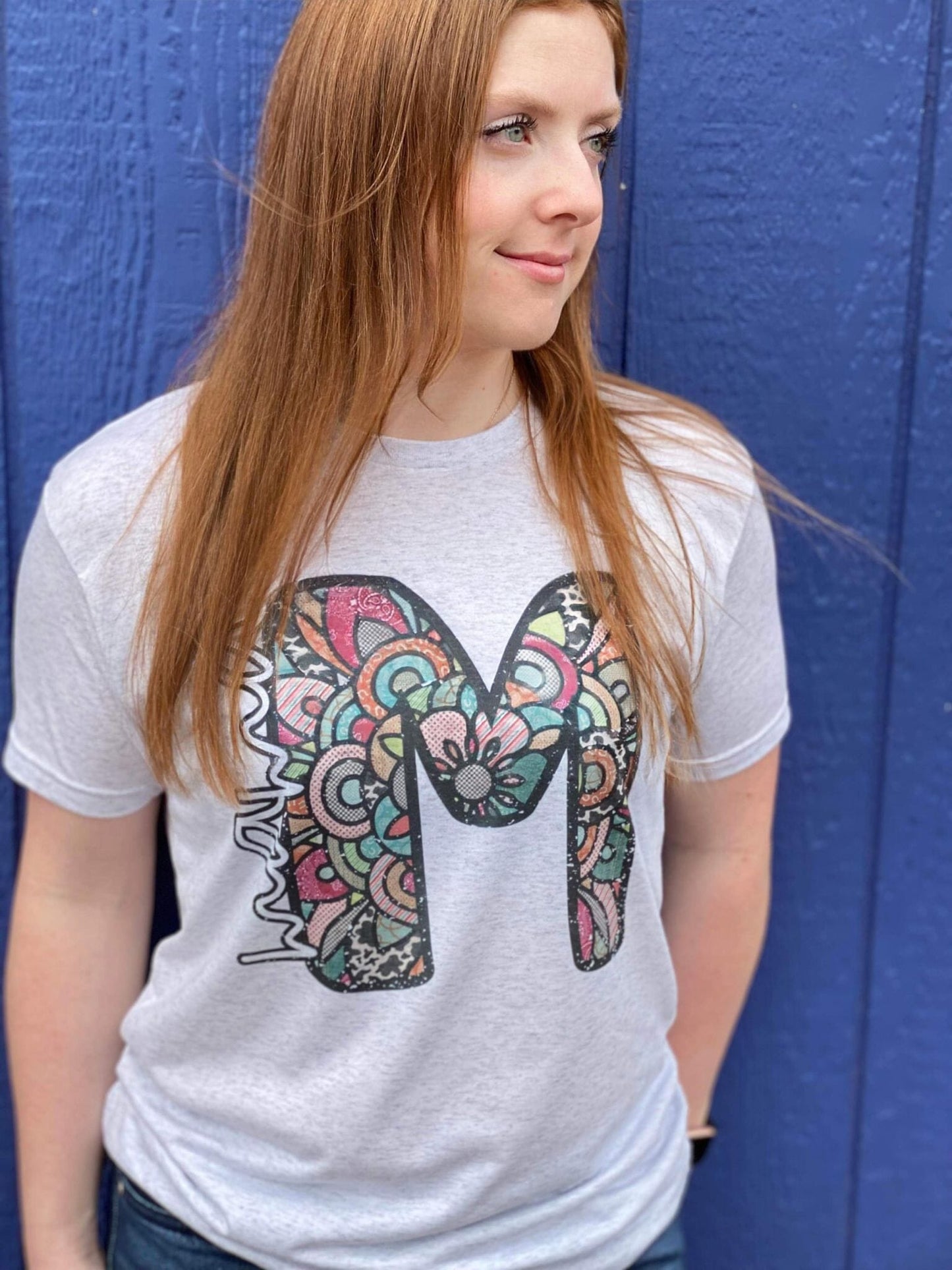 Mandala Mama Tee ask apparel wholesale 