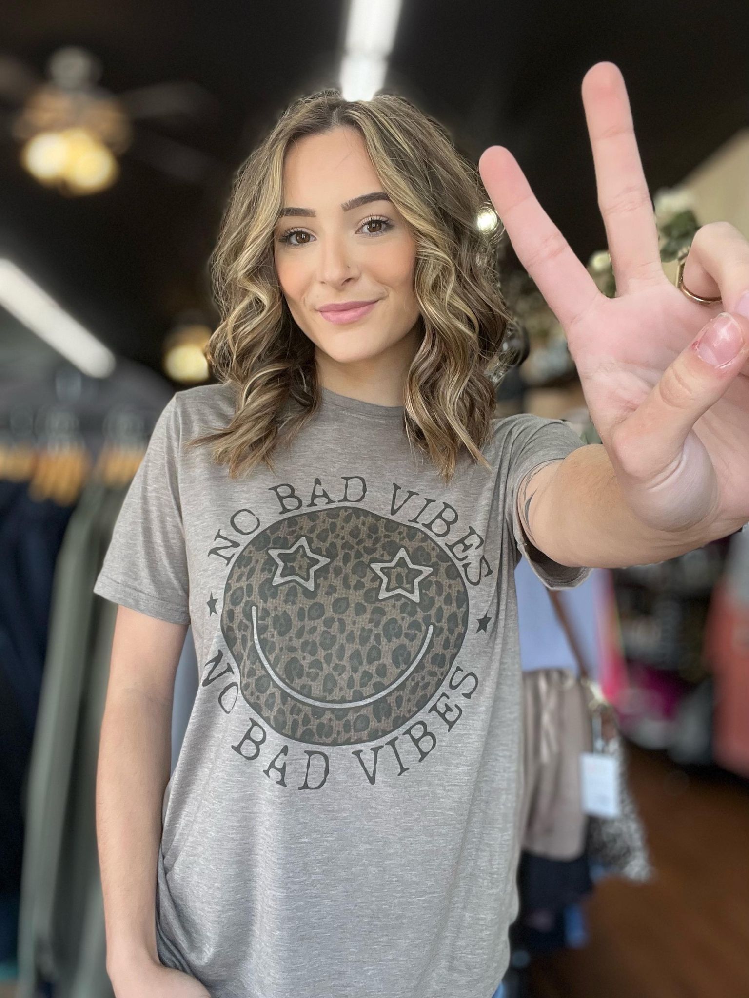 No Bad Vibes Tee-ask apparel wholesale