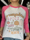 Pumpkin Spice Raglan-ask apparel wholesale