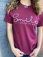 Smile, Pass It On Tee-ask apparel wholesale