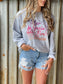 Star Gazin' Sweatshirt-ask apparel wholesale