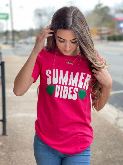 Summer Vibes Tee-ask apparel wholesale