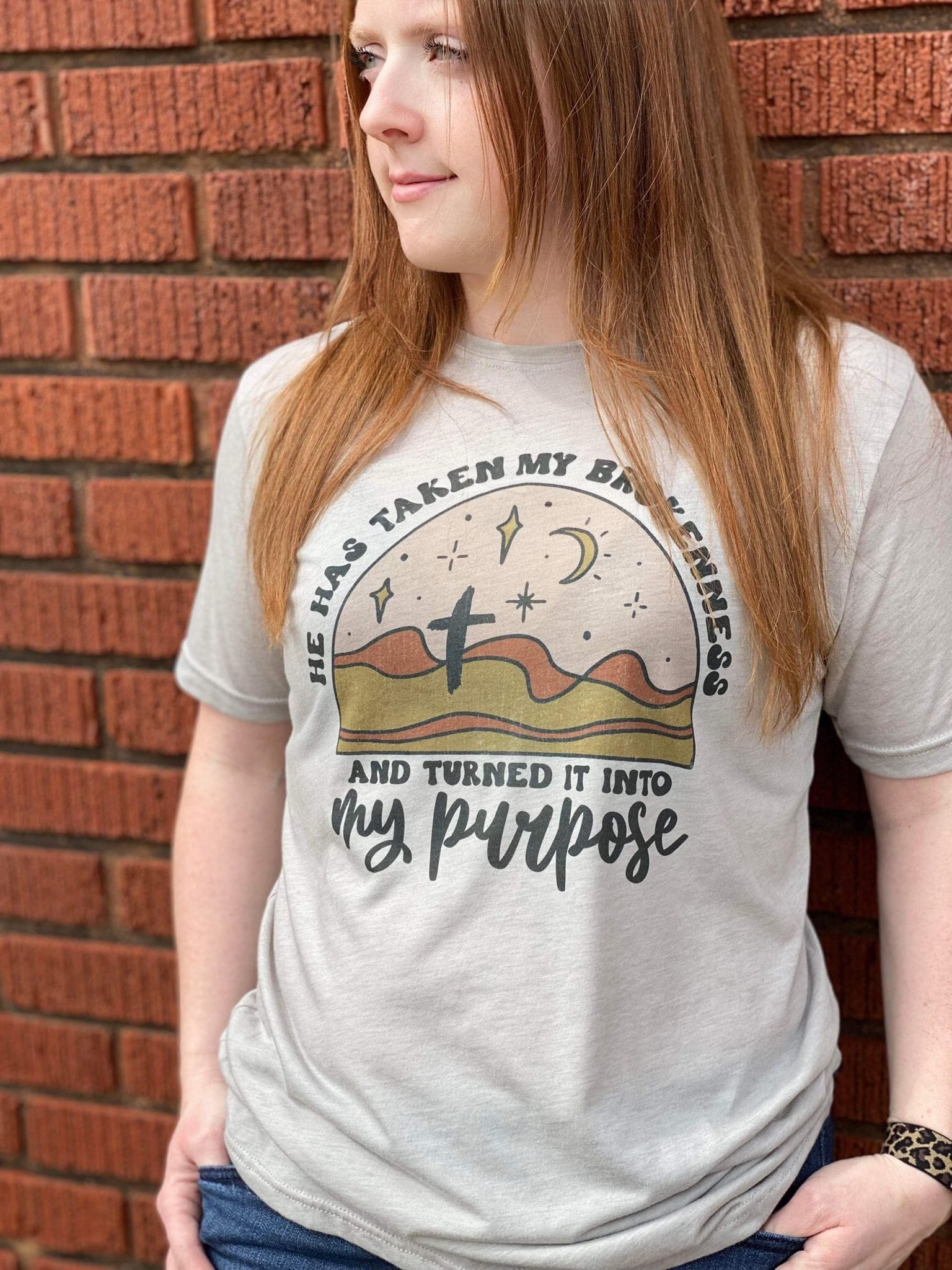 Turned My Brokenness Into My Purpose ask apparel wholesale 